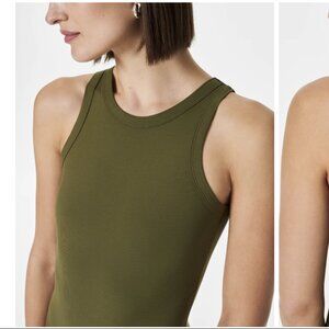 NWT SPANX Suit Yourself Racerback Ribbed Bodysuit